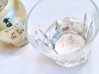 「黄桜 京のとくり 純米金箔 瓶180ml」のクチコミ画像 by MAA しばらく不在さん
