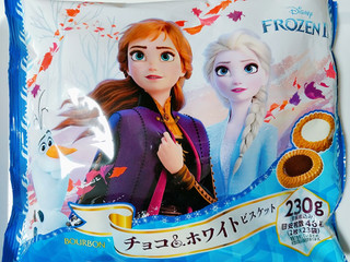 「ブルボン チョコ＆ホワイトビスケット アナと雪の女王2 袋230g」のクチコミ画像 by nag～ただいま留守にしております～さん