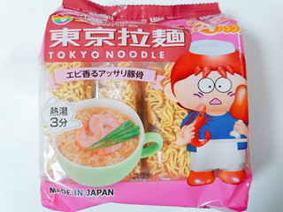 「東京拉麺 エビ塩トンコツ味 袋4個」のクチコミ画像 by nag～ただいま留守にしております～さん