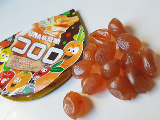 「UHA味覚糖 コロロ かかみがはらにんじんスムージー 袋54g」のクチコミ画像 by MAA しばらく不在さん