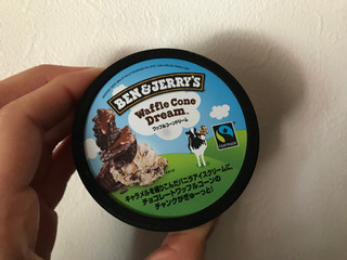 「BEN＆JERRY’S ワッフルコーンドリーム カップ120ml」のクチコミ画像 by レビュアーさん