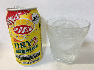 「アサヒ ウィルキンソン・ドライセブン ドライレモントニック 缶350ml」のクチコミ画像 by No.8さん
