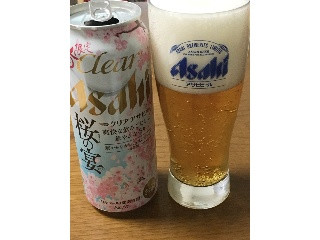 「アサヒ クリアアサヒ 桜の宴 缶500ml」のクチコミ画像 by ビールが一番さん