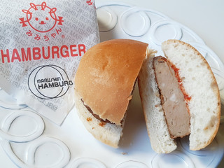 「ベイシア マルシンハンバーグ マルシンハンバーガー 1個」のクチコミ画像 by MAA しばらく不在さん