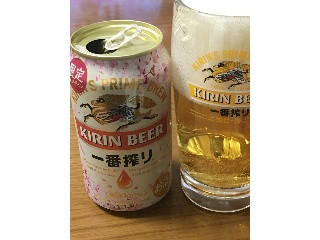 「KIRIN 一番搾り 限定春デザイン 缶350ml」のクチコミ画像 by ビールが一番さん