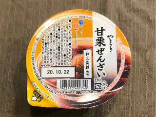 「ヤマザキ 甘栗ぜんざい 和三盆糖使用 カップ135g」のクチコミ画像 by やにゃさん