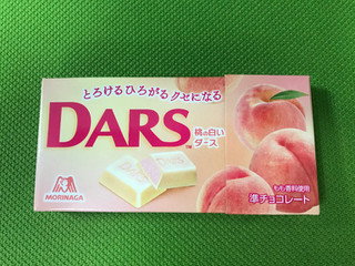 「森永製菓 DARS 桃の白いダース」のクチコミ画像 by ねこねこりんさん