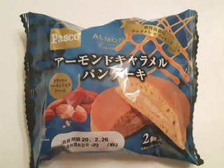 「Pasco アーモンドキャラメルパンケーキ 袋2個」のクチコミ画像 by MAA しばらく不在さん