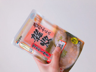 「シマヤ 昔ながらの雑炊 かつおだし仕立て 袋230g」のクチコミ画像 by おかゆんさん