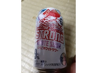 「KIRIN キリン・ザ・ストロング いちごホワイトサワー 缶350ml」のクチコミ画像 by Taresuさん