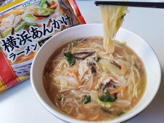 「マルハニチロ 新中華街 横浜あんかけラーメン 袋482g」のクチコミ画像 by MAA しばらく不在さん