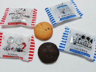 「ブルボン クッキーズFS スヌーピー バタークッキー＆ココアクッキー 袋160g」のクチコミ画像 by nag～ただいま留守にしております～さん