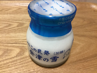 「会津中央 べこの乳発会津の雪 加糖 瓶120ml」のクチコミ画像 by こまつなさん