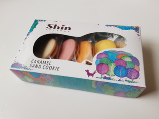 「シンケールス ShinFACTORY キャラメルサンドクッキー 箱5個」のクチコミ画像 by MAA しばらく不在さん
