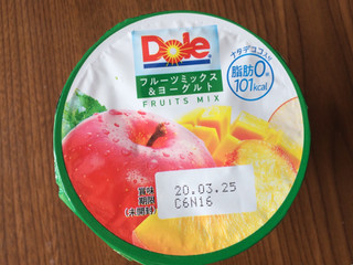 「Dole フルーツミックス＆ヨーグルト カップ180g」のクチコミ画像 by ひむひむさん