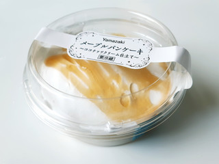 「ヤマザキ メープルパンケーキ ココナッツクリーム仕立て カップ1個」のクチコミ画像 by MAA しばらく不在さん