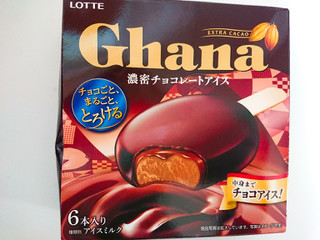 「ロッテ ガーナ 濃密チョコレートアイス チョコ 箱55ml×6」のクチコミ画像 by ぺりちゃんさん