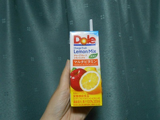 「Dole Charge Fruit Lemon Mix 100％ パック200ml」のクチコミ画像 by tibihiromiさん