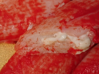 「フジミツ チーズかにかま カマンベール仕立て パック6個」のクチコミ画像 by ぺりちゃんさん
