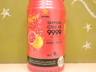 「サッポロ チューハイ 99.99 クリアグレープフルーツ 缶350ml」のクチコミ画像 by 京都チューハイLabさん