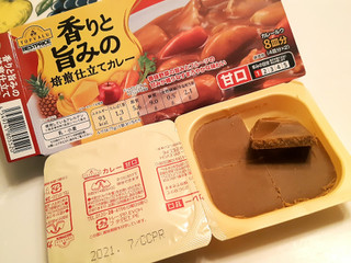 「トップバリュ ベストプライス 香りと旨みの 焙煎仕立てカレー 甘口 箱150g」のクチコミ画像 by MAA しばらく不在さん