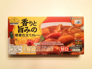 「トップバリュ ベストプライス 香りと旨みの 焙煎仕立てカレー 甘口 箱150g」のクチコミ画像 by MAA しばらく不在さん