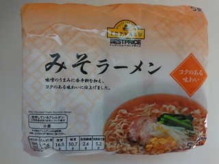「トップバリュ 味噌ラーメン 袋96g×5」のクチコミ画像 by ぺりちゃんさん