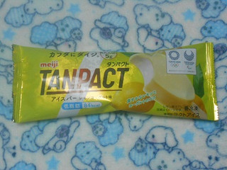 「明治 TANPACT アイスバー レモンヨーグルト味 袋81ml」のクチコミ画像 by tibihiromiさん