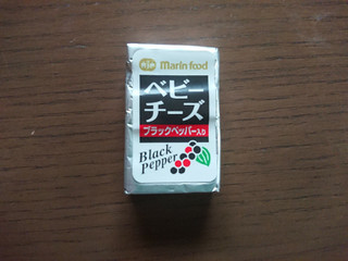 「マリンフード ミルクを食べるベビーチーズ ブラックペッパー 4個入 袋60g」のクチコミ画像 by ぺりちゃんさん
