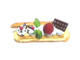 「DOLCE FELICE チョコミントのエクレール」のクチコミ画像 by いちごみるうさん