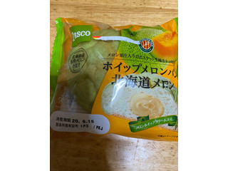 「Pasco ホイップメロンパン 北海道メロン 袋1個」のクチコミ画像 by jasminesatoさん
