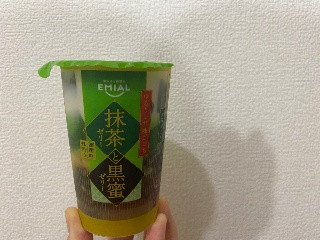 「EMIAL ゆるりと甘味ごこち 抹茶ゼリーと黒蜜ゼリー カップ190g」のクチコミ画像 by かずなさん