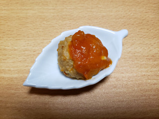 「マルハニチロ トマトとチーズのハンバーグ 袋6個」のクチコミ画像 by はまポチさん