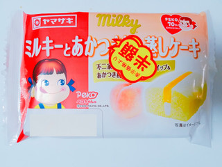 「ヤマザキ ミルキーとあかつき桃の蒸しケーキ 袋1個」のクチコミ画像 by nag～ただいま留守にしております～さん