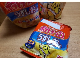 「カルビー ポテトチップス うすしお味 ゴー5パック 袋28g×5」のクチコミ画像 by はまポチさん