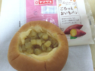 「ヤマザキ ごろっとおいもパン 袋1個」のクチコミ画像 by タヌキとキツネさん