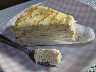 中評価】オランジェ ミルクレープ バニラの感想・クチコミ・商品情報