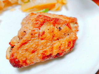 「マルイ食品 若鶏手羽中のしょうゆ焼き ピリ辛 袋240g」のクチコミ画像 by nag～ただいま留守にしております～さん