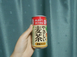 「サントリー GREEN DA・KA・RA やさしい麦茶 濃縮タイプ 缶180g」のクチコミ画像 by tibihiromiさん