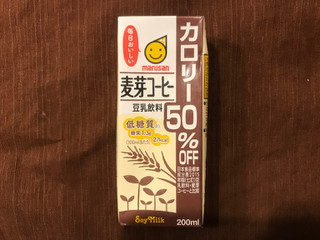 「マルサン 豆乳飲料 麦芽コーヒー カロリー50％OFF パック200ml」のクチコミ画像 by やにゃさん