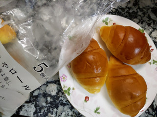 「タマヤパン かぼちゃロール 袋5個」のクチコミ画像 by おうちーママさん