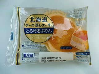 「ヤマザキ 北海道チーズ蒸しケーキのとろけるぷりん 袋1個」のクチコミ画像 by ぺりちゃんさん