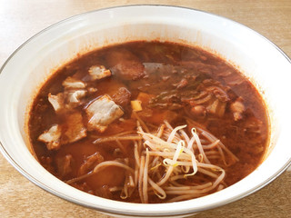 「イチビキ 赤から鍋スープ 五番 袋750g」のクチコミ画像 by ヘルシーさん