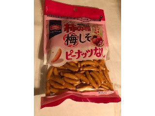 亀田の柿の種梅しそピーナッツなし　エラーパッケージ 亀田の柿の種梅しそピーナッツなし エラーパッケージ ピーナッツのお