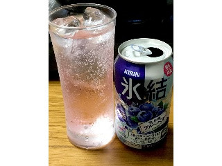 「KIRIN 氷結 岩手産ブルーベリー 缶350ml」のクチコミ画像 by ビールが一番さん