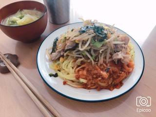 「日清食品冷凍 日清中華 汁なし担々麺 大盛り 袋360g」のクチコミ画像 by こつめかわうそさん