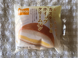 「Pasco おいしさあふれる カスタード＆ホイップクリームパン 袋1個」のクチコミ画像 by nagomi7さん