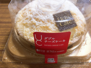 「ローソン Uchi Cafe’ SWEETS ダブルチーズケーキ」のクチコミ画像 by なしなしなしなしさん