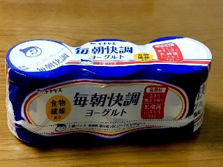 「チチヤス 毎朝快調ヨーグルト カップ80g×3」のクチコミ画像 by ビールが一番さん