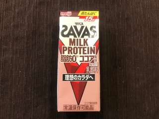 「ザバス MILK PROTEIN 脂肪0 ココア風味 パック200ml」のクチコミ画像 by やにゃさん